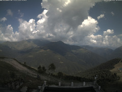 view from Bielmonte M. Marca vista M. Rosa e Valsessera on 2025-07-04