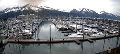 view from Seward Harbor on 2025-06-29