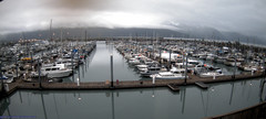 view from Seward Harbor on 2025-07-09
