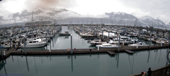 view from Seward Harbor on 2025-08-09