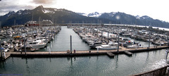 view from Seward Harbor on 2025-08-16
