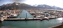 view from Seward Harbor on 2025-08-17