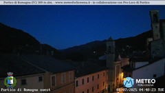 view from Portico di Romagna on 2025-07-01