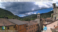 view from Portico di Romagna on 2025-07-29