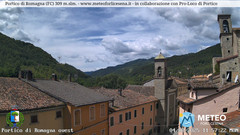 view from Portico di Romagna on 2025-08-04