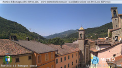 view from Portico di Romagna on 2025-08-11