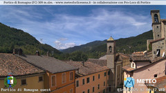 view from Portico di Romagna on 2025-09-03
