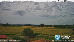 view from San Tomè on 2025-06-05