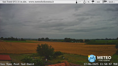 view from San Tomè on 2025-06-17