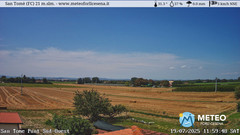view from San Tomè on 2025-07-19