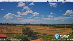 view from San Tomè on 2025-07-21