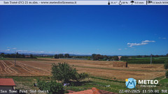 view from San Tomè on 2025-07-22