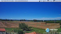 view from San Tomè on 2025-07-27