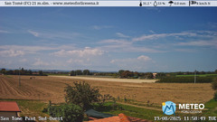 view from San Tomè on 2025-08-19