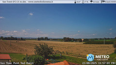view from San Tomè on 2025-08-22