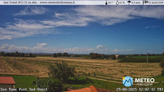 view from San Tomè on 2025-08-29