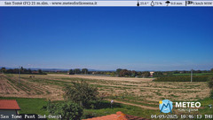 view from San Tomè on 2025-09-04
