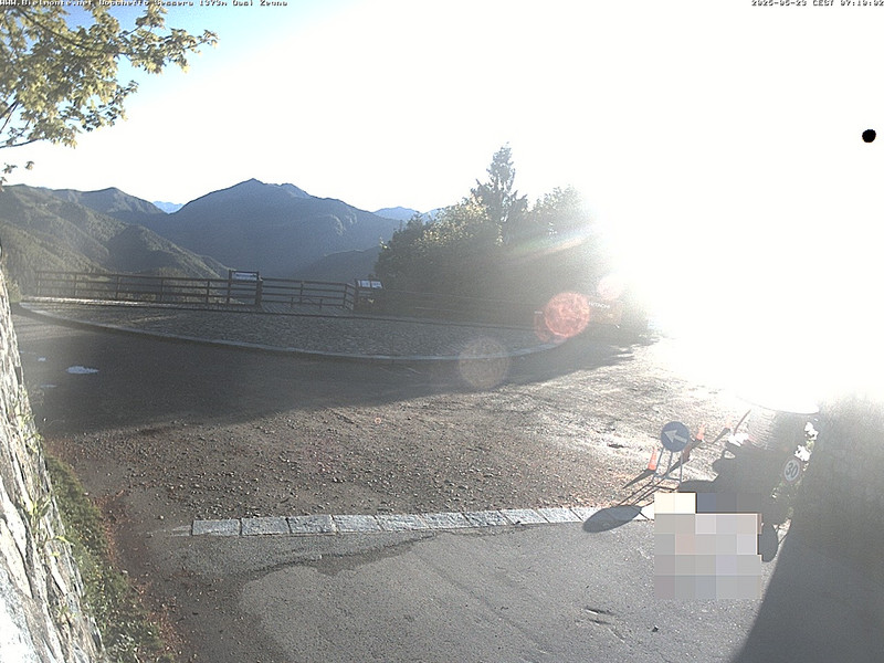 time-lapse frame, Bielmonte Bocchetto Sessera webcam