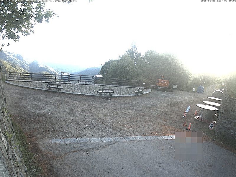 time-lapse frame, Bielmonte Bocchetto Sessera webcam