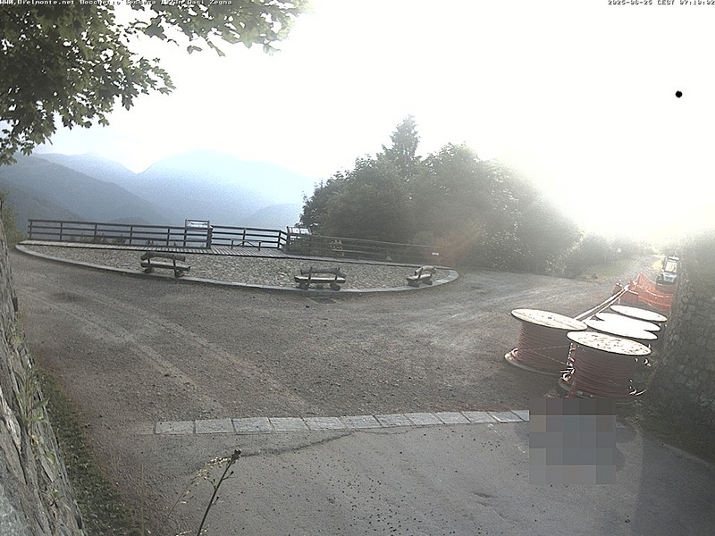 time-lapse frame, Bielmonte Bocchetto Sessera webcam