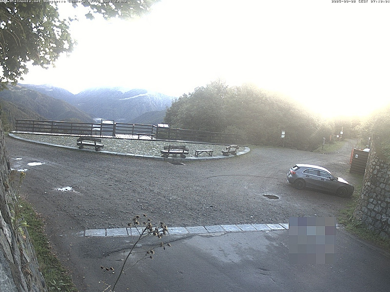 time-lapse frame, Bielmonte Bocchetto Sessera webcam