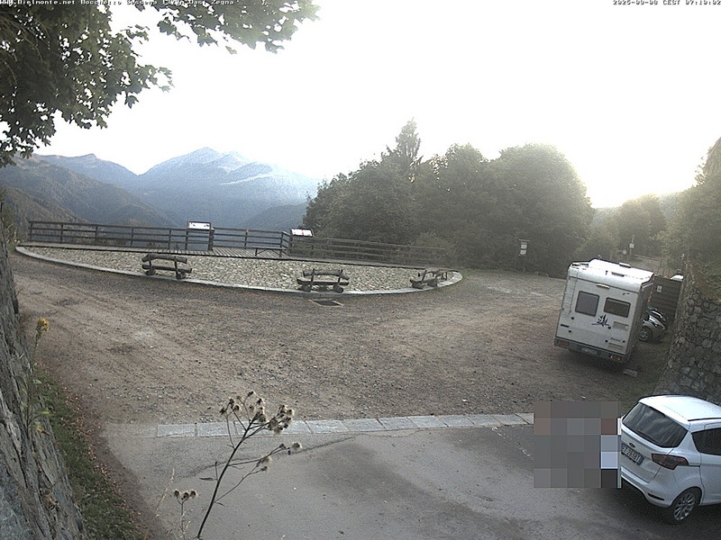 time-lapse frame, Bielmonte Bocchetto Sessera webcam