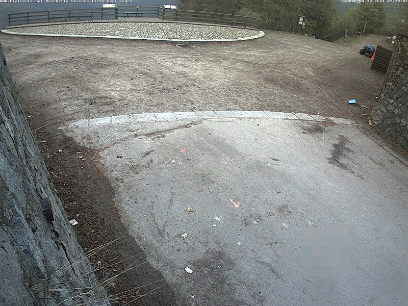 time-lapse frame, Bielmonte Bocchetto Sessera webcam
