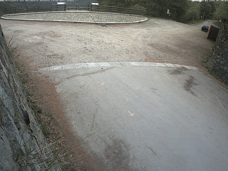 time-lapse frame, Bielmonte Bocchetto Sessera webcam