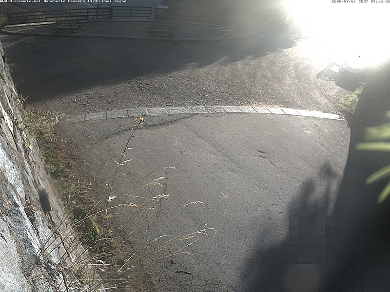 time-lapse frame, Bielmonte Bocchetto Sessera webcam