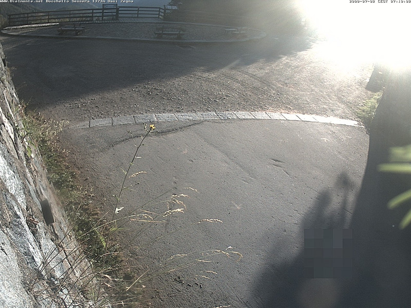 time-lapse frame, Bielmonte Bocchetto Sessera webcam