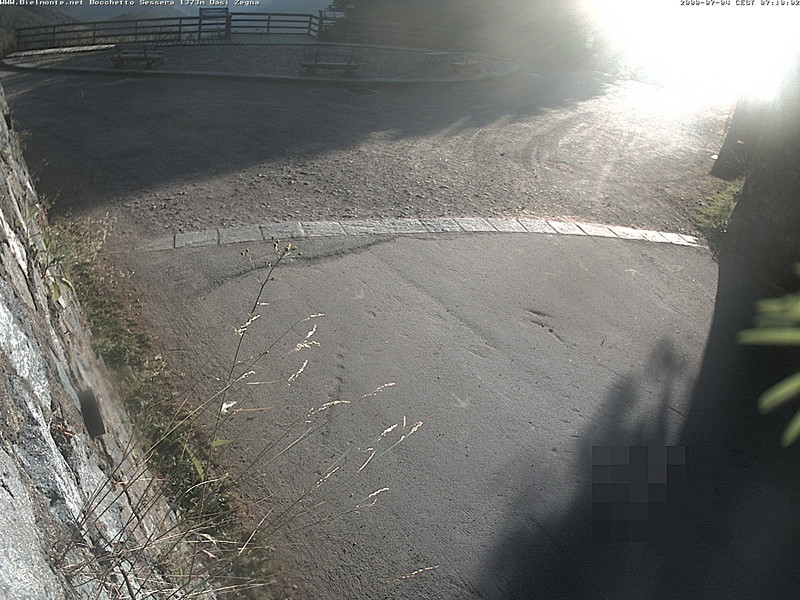 time-lapse frame, Bielmonte Bocchetto Sessera webcam