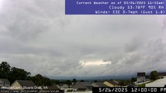 view from Stuarts Draft, VA on 2025-05-26