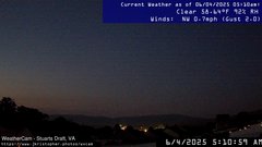view from Stuarts Draft, VA on 2025-06-04
