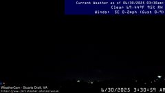 view from Stuarts Draft, VA on 2025-06-30