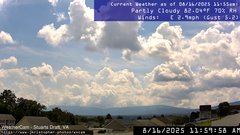 view from Stuarts Draft, VA on 2025-08-16