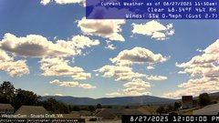 view from Stuarts Draft, VA on 2025-08-27