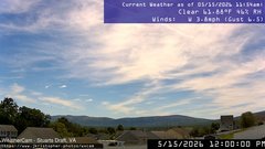view from Stuarts Draft, VA on 2026-05-15