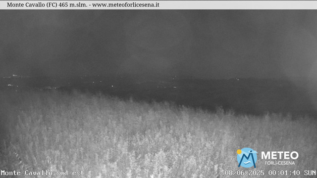time-lapse frame, Monte Cavallo Sud-Est webcam