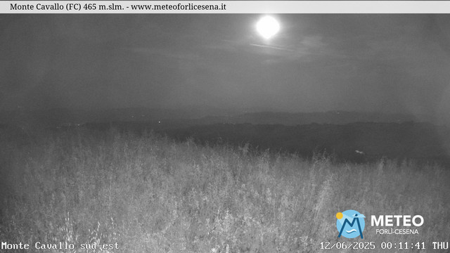 time-lapse frame, Monte Cavallo Sud-Est webcam