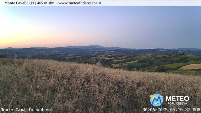 time-lapse frame, Monte Cavallo Sud-Est webcam