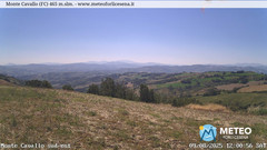 view from Monte Cavallo Sud-Est on 2025-08-09