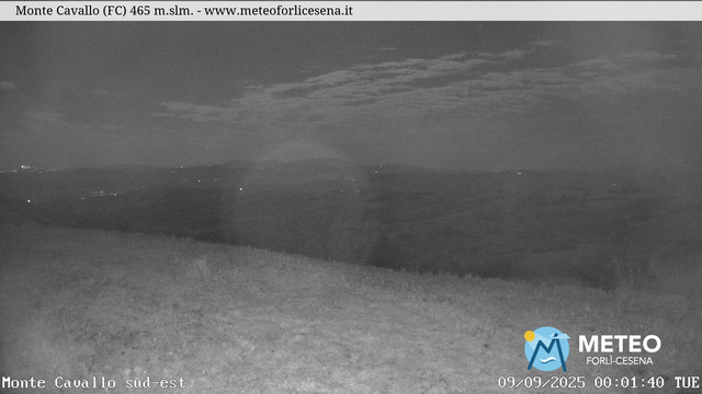 time-lapse frame, Monte Cavallo Sud-Est webcam