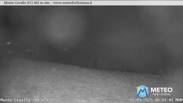 time-lapse frame, Monte Cavallo Sud-Est webcam