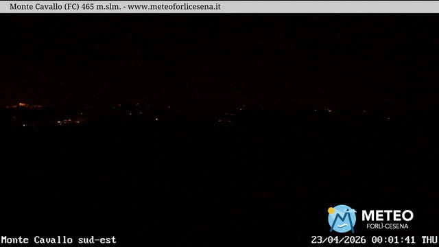 time-lapse frame, Monte Cavallo Sud-Est webcam