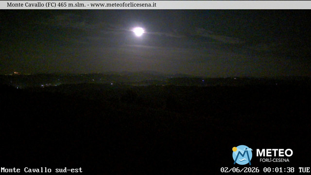 time-lapse frame, Monte Cavallo Sud-Est webcam