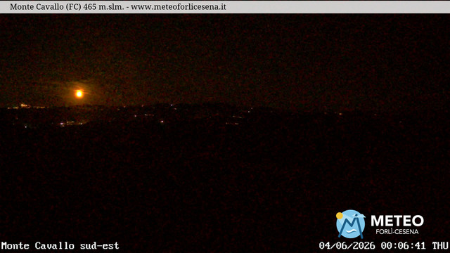 time-lapse frame, Monte Cavallo Sud-Est webcam