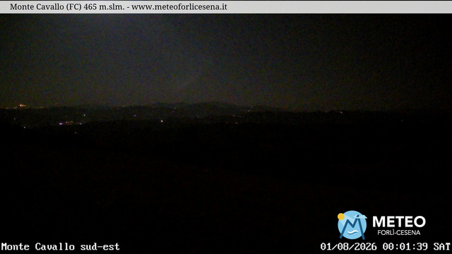 time-lapse frame, Monte Cavallo Sud-Est webcam