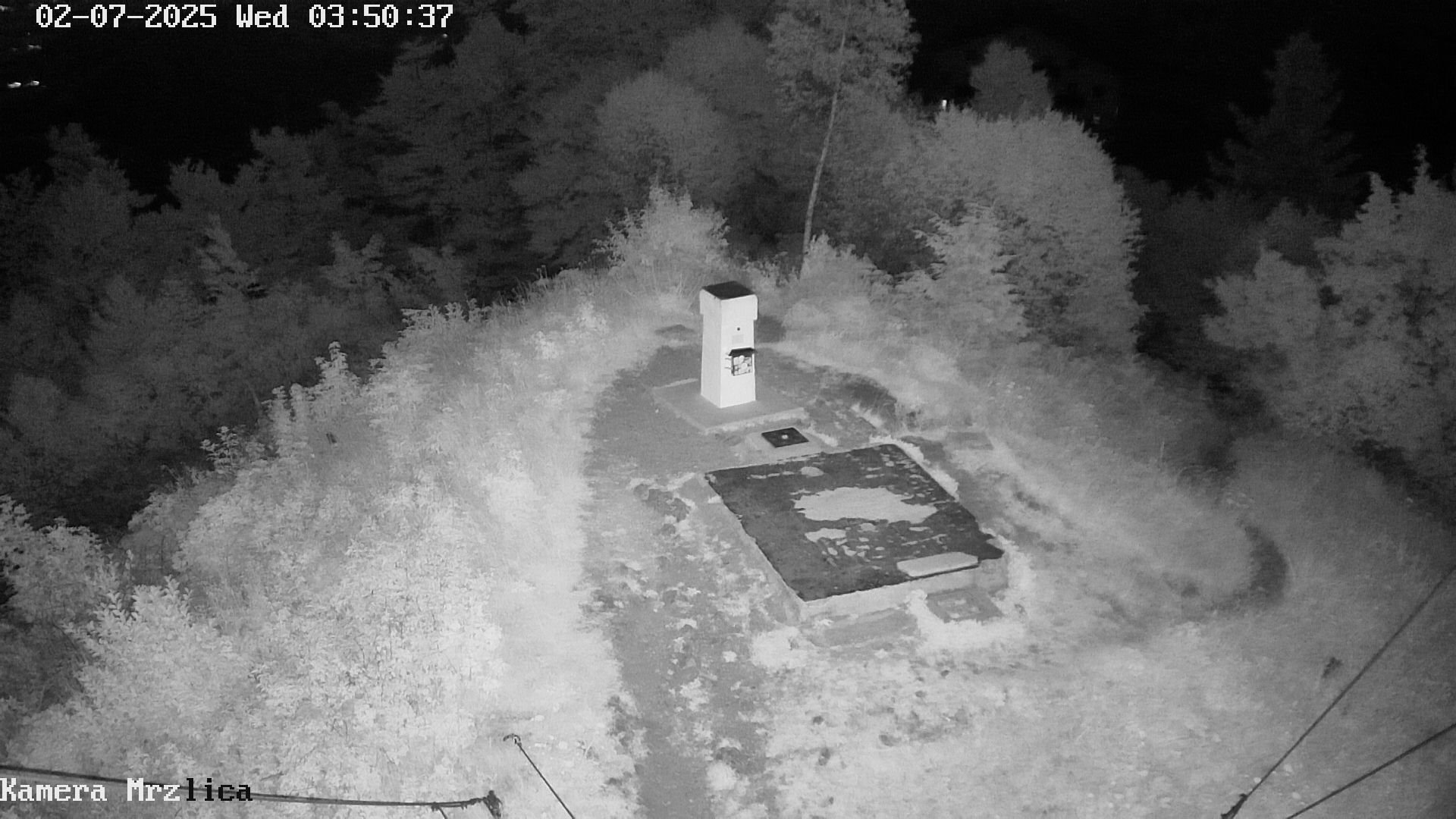 time-lapse frame, Mrzlica - stolp webcam