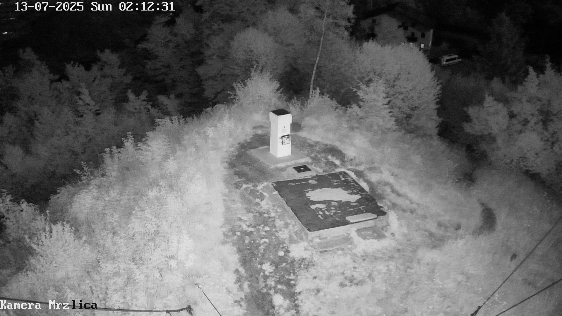 time-lapse frame, Mrzlica - stolp webcam