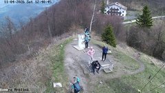 view from Mrzlica - stolp on 2026-04-11